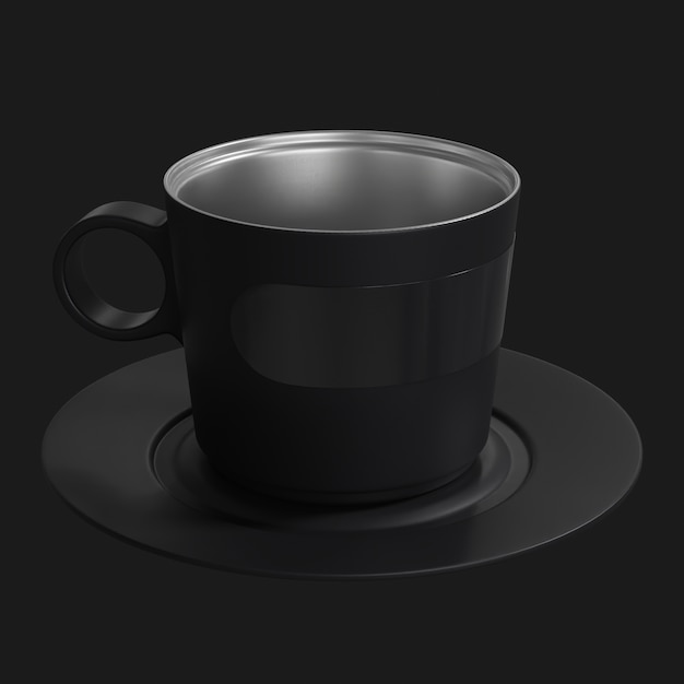 Cappuccino Mug 002 3D Model