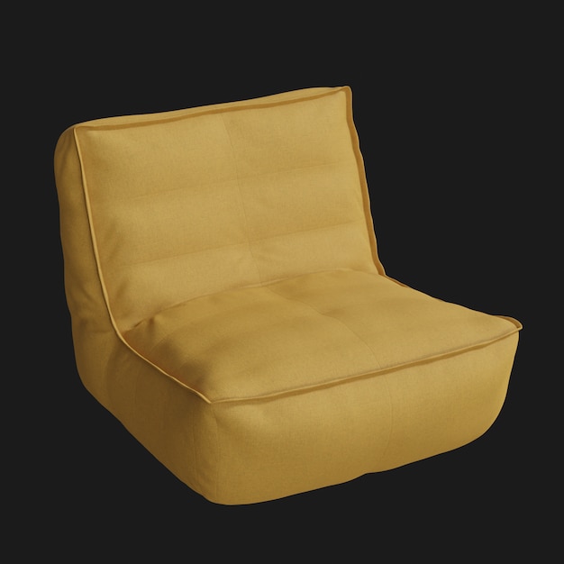 Bean Bag Chair 002 3D Model