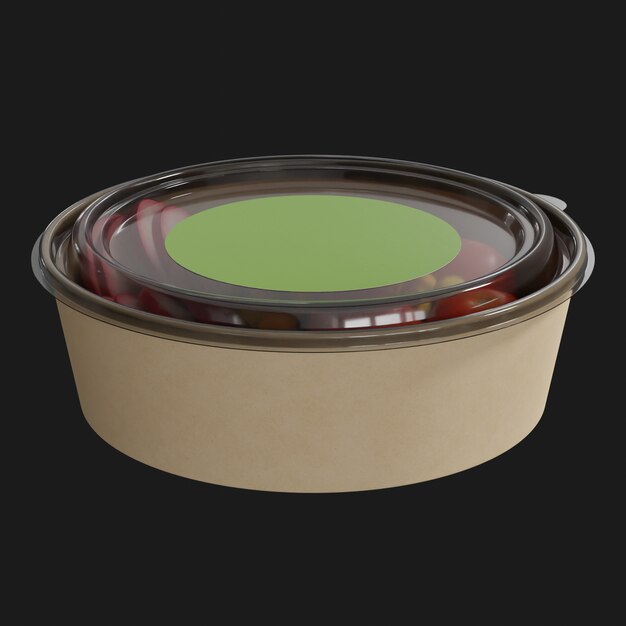 Food Container 030 3D Model