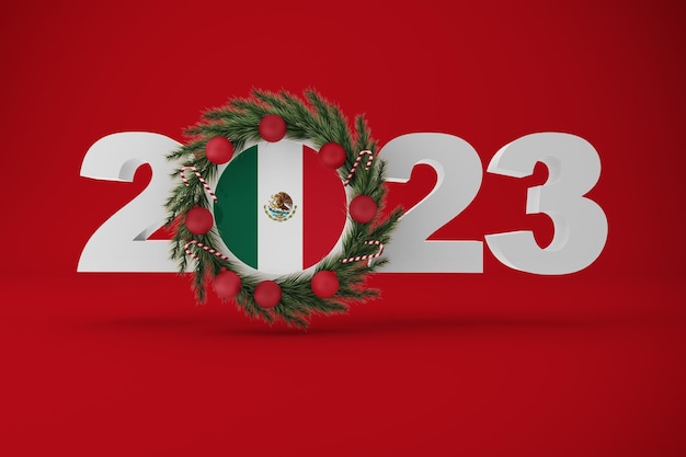 2023 Mexico With Wreath
