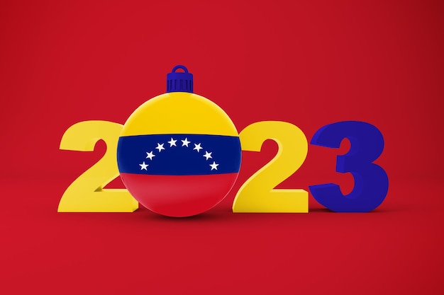 2023 Year With Venezuela Ornament