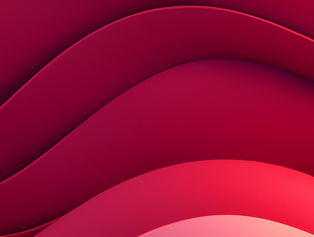 Free photo 3d abstract background of flowing curves