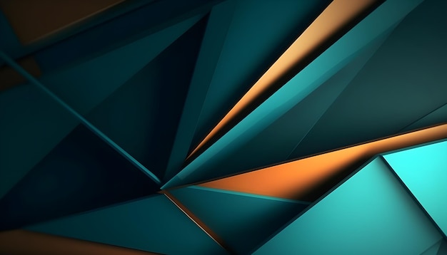 Free photo 3d abstract shape background