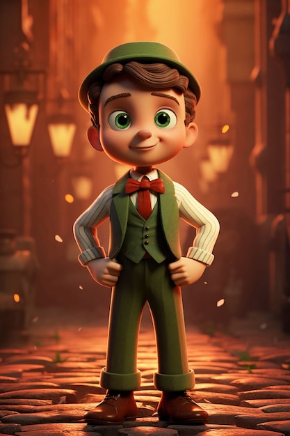 3d cartoon character