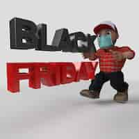 Free photo 3d cartoon lumberjack character