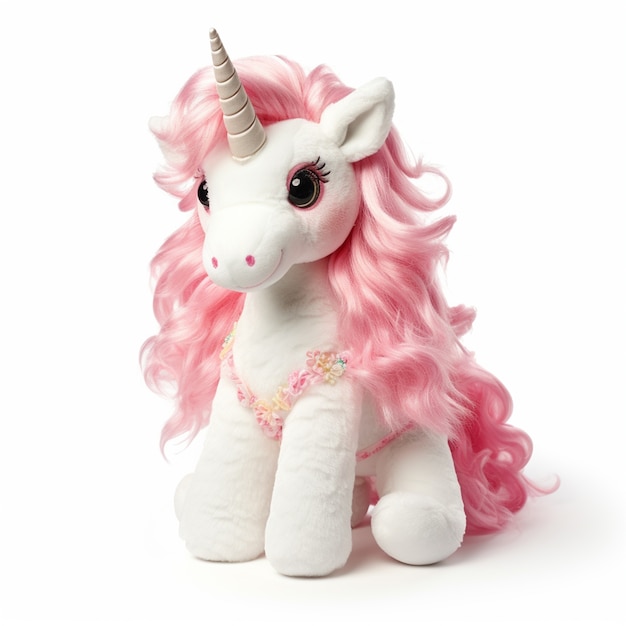 3d children's plush unicorn