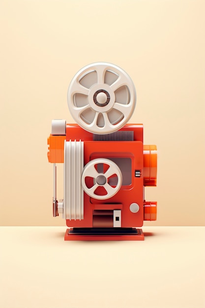 Free Photo 3d cinema projector