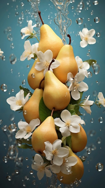 Free photo 3d delicious seasonal fruits