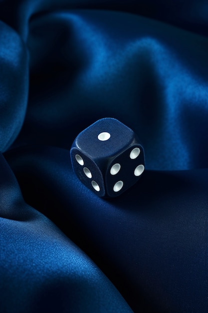 3d dice  with cloth