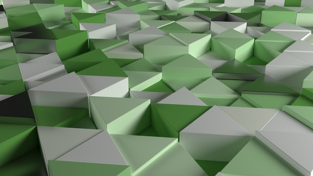 3D Geometric Abstract Background