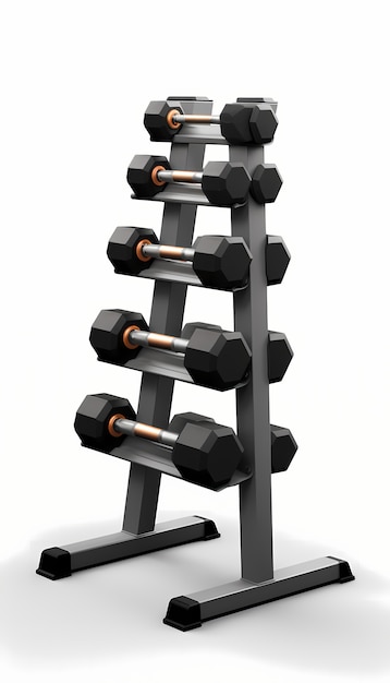 Free Photo 3d gym equipment