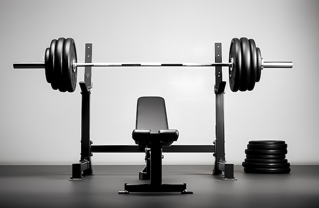 Free Photo 3d gym equipment