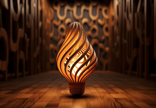 3d modern lighting lamp design