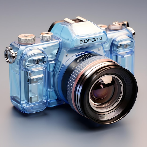 Free photo 3d render camera icon