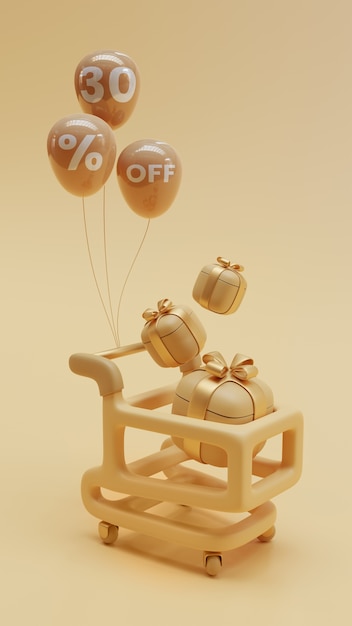 Free photo 3d rendering of 3d discount numbers