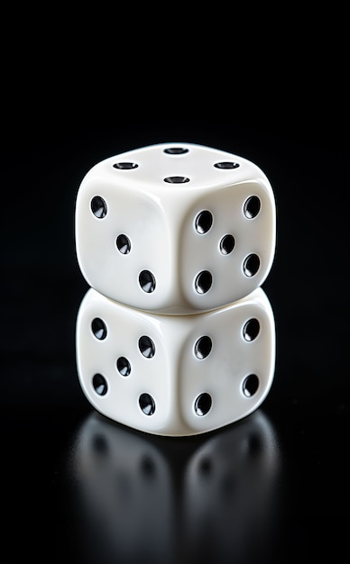 3d rendering of dices