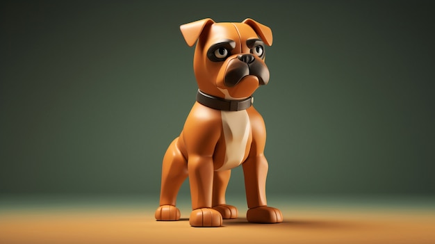 Free Photo 3d rendering of dog toy