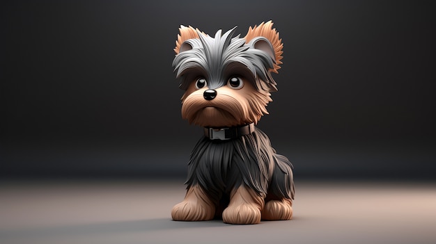 Free Photo 3d rendering of dog toy