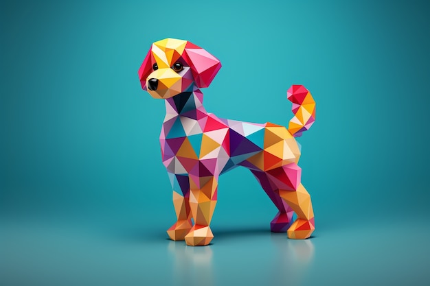 Free Photo 3d rendering of  dog toy