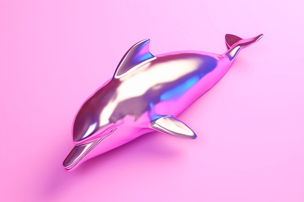 Free Photo 3d rendering of dolphin