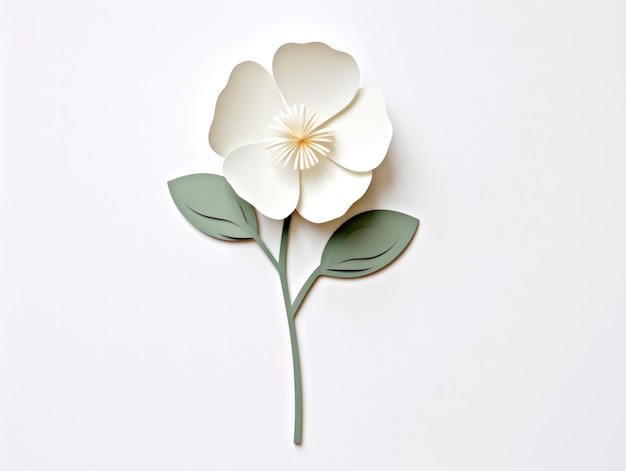 Free Photo 3d rendering of flower