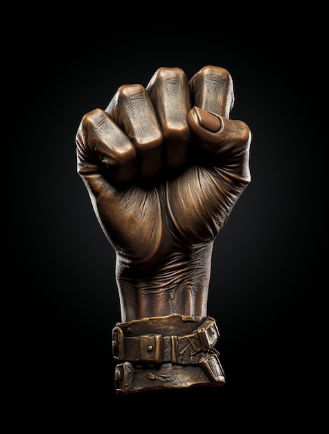 3d rendering of hand holding fist