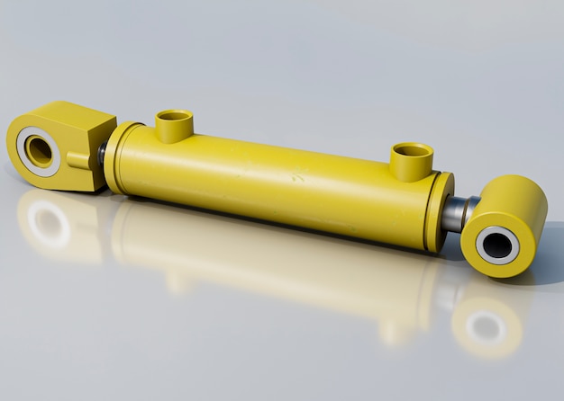 Free photo 3d rendering of hydraulic elements