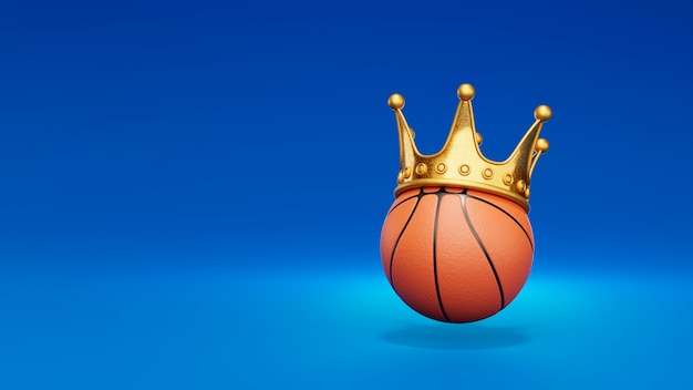 Free photo 3d view of basketball essentials