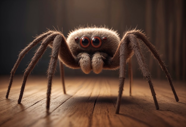 3d view of spider