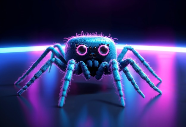 3d view of spider