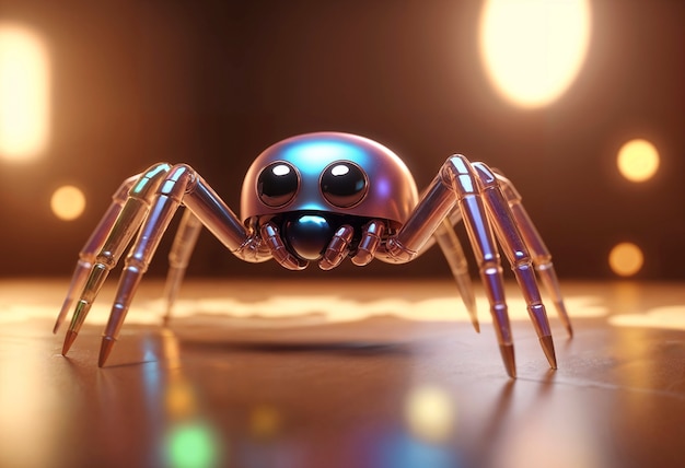 Free Photo 3d view of spider