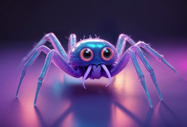 3d view of spider