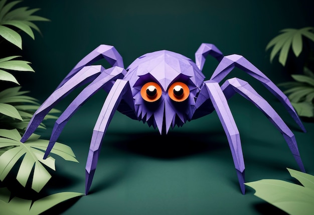 3d view of spider