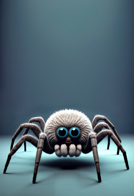 3d view of spider