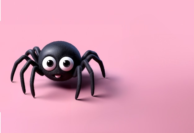 Free Photo 3d view of spider