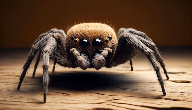 Free Photo 3d view of spider