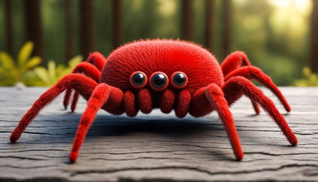 3d view of spider