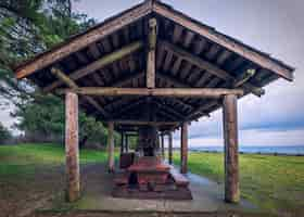 Free photo abandoned rural area