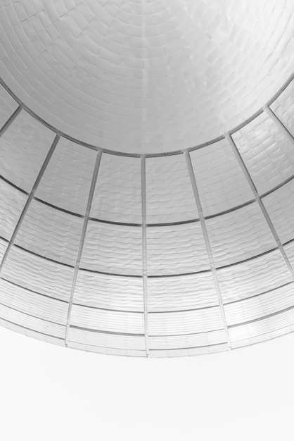 Free photo abstract background from a round modern construction