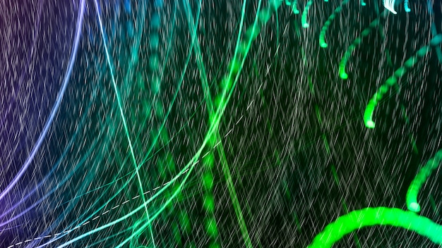 Free Photo abstract background of long exposure trails light on black