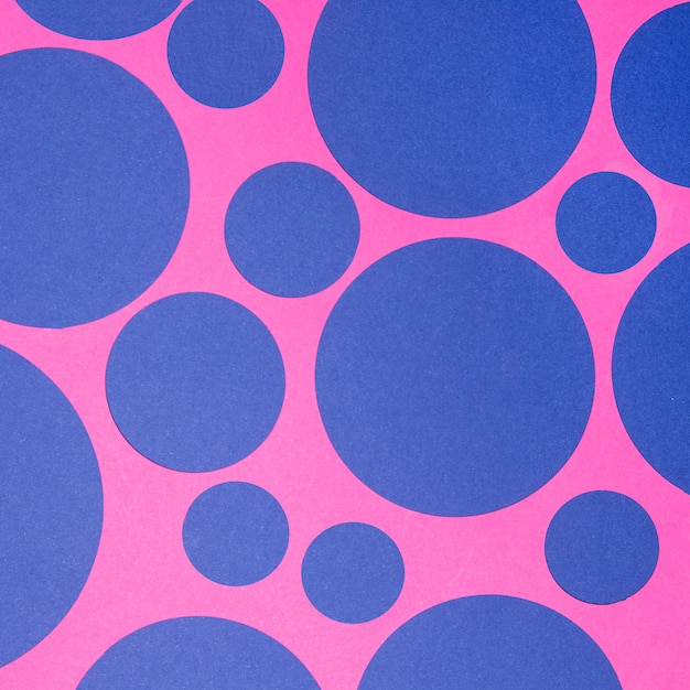 Free photo abstract background with paper circle elements