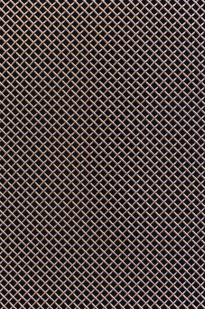 Free photo abstract black metallic mesh texture for background