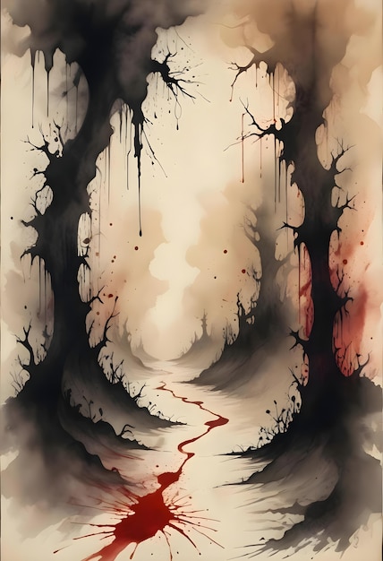 Free photo abstract bloody halloween texture design