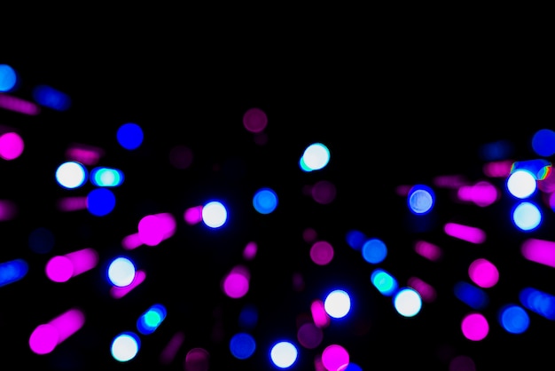 Free photo abstract blue and pink bokeh background