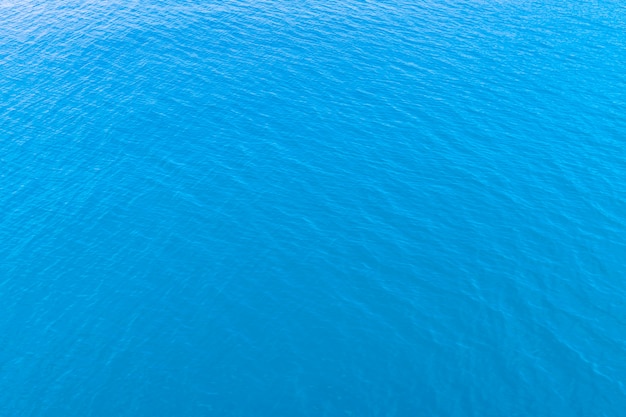 Free photo abstract blue water in the sea water background texture