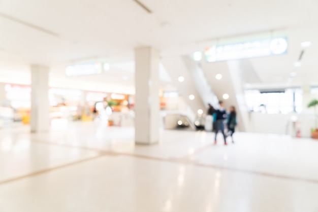 Abstract blur airport interior