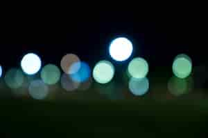 Free photo abstract blur bokeh light