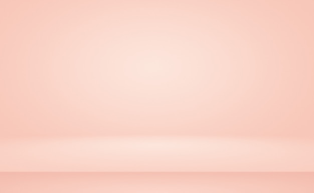 Free photo abstract blur of pastel beautiful peach pink color sky warm tone background for design as banner,slide show or others.