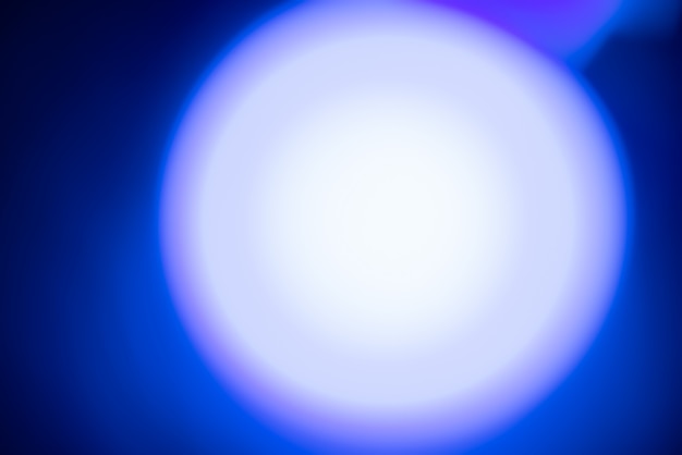 Abstract blurred background with blue lights