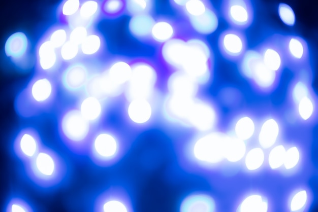 Free photo abstract blurred background with blue lights